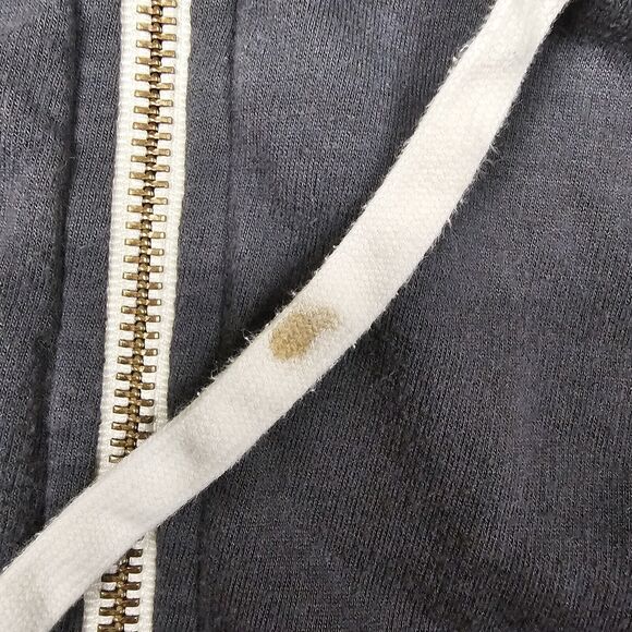 Marine Layer Hoodie Large Gray Full Zip City Camper Streetwear Minimalist Preppy - Picture 16 of 16